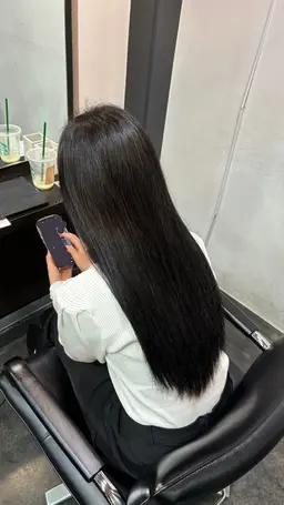 【✂️毛先カット,毛量調整,】（シャンプー，ブロー込み）