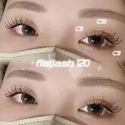 🪽 フラットラッシュ ​〜​100本《オフ込み》