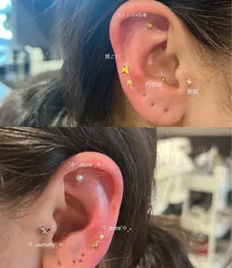 耳ツボjewelry
