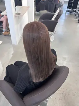 one color + 5step treatment🕊️🍃