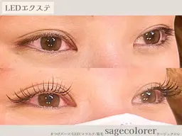 LEDマツエクシングルラッシュ120本(オフ無し)モニター