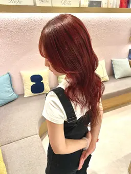 本日14時半以降〜◎!ダメージレス艶カラー⋆🍒⭒˚丁寧なカウンセリング&施術◎