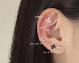 カスタム耳ツボジュエリー両耳16個 30分 ¥4,000