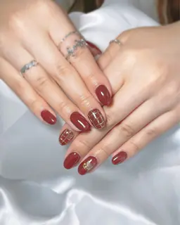 ハンド🖐️オフ込み！4本パーツ&アートのせ放題✨