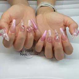 【10本長さだし】6本アート（パーツ・ストーン付け放題）