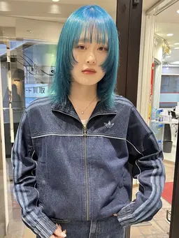 🌻1ブリーチ+1カラー🌻【 ブリーチカラー/ダブルカラー/下北沢/透明感 】