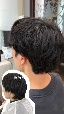 【モデル様募集】カット➕メンズパーマ ⚠️詳細をご覧下さい🙇🏻‍♀️՞