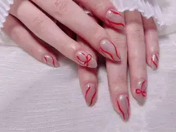 🦋120分シンプル持ち込みデザイン10本❣️ソフトジェルオフ込み