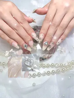 🎀オフありハンドワンホンガーリーちゅるん120分持ち込みデザイン(アート目安10本)🐩💭🎀