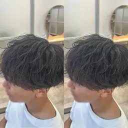 🌀カット+波巻きパーマ+トリートメント🌀