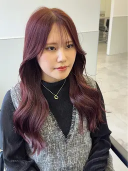 新規　カラー+トリートメント¥7500→¥6000