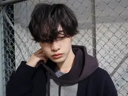 【毎朝のセットが時短に◎】メンズカット+デザインパーマ💎