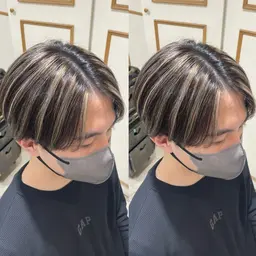 🧊夏季限定/浸透超音波付き🧊ハイライト+全体カラー+内部補修トリートメント✨