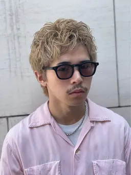 【メンズ✨️限定✨️】ブリーチありダブルカラー🔥人気のベージュ系カラーやハイトーン系カラーにしたい方！