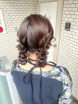 【💕ミニモ学割メニュー🫣平日限定 💕】ヘアセット🧚‍♂️✨写真映えもバッチリ📸ライブ🎤女子会🫖推し活💎