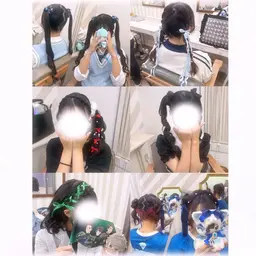 《土日祝7:00-11:00》推し活ヘアセット🎀お呼ばれ🫧他も🙆‍♀️