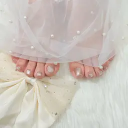 練習モデル募集🩵☆オフなしフットマグネットorフラッシュネイル☆🩵