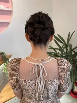 ヘアアレンジ ⟡.·