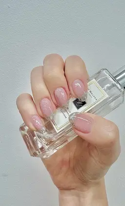 【2級持ち研修ネイリスト】ガラスフレンチ¥5490