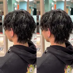 【men's】⭐︎特殊パーマ（A）《スパイラルパーマ、ツイストスパイラルパーマ、ピンパーマ》