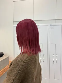 ブリーチありWカラー