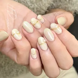 ✨シンプルデザインネイル
