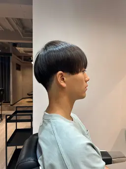 【梅雨の時期に自然にまとまる】✨メンズカット+曲がる縮毛矯正✨