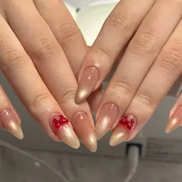 うるうる🧊マグネットネイル