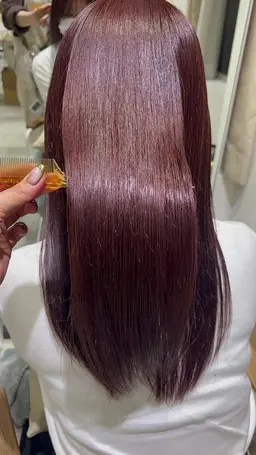 【 髪質改善トリートメント🫧】髪質改善トリートメント+カラー ¥17600→13200 追加メニュー◎