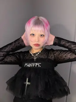 【クチコミ書いてくれる方限定クーポン✍🏻】🧩リタッチ+カラー+デザイン ミニモ通常15880→14880❣️