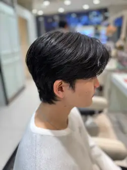 【曲がる縮毛矯正】メンズカット➕縮毛矯正(ミニモ限定✨)【土日祝+1000円】