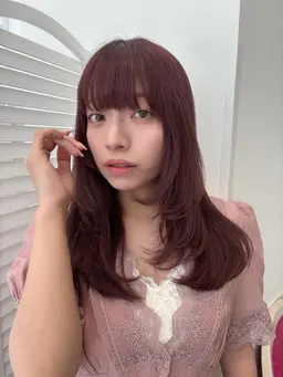 夏限定クーポン☀️カット+カラー+耳ツボジュエリー💎（片耳3粒ずつ
