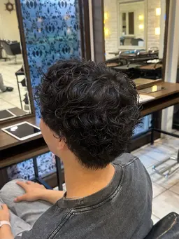 メンズのみ🚹カット ➕パーマ