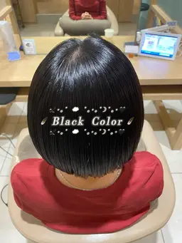 🦅🩶髪質改善暗髪カラー +1step tr 🦅🩶