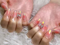 【ジェル】ワンホンお任せネイル♪（オフ込み）