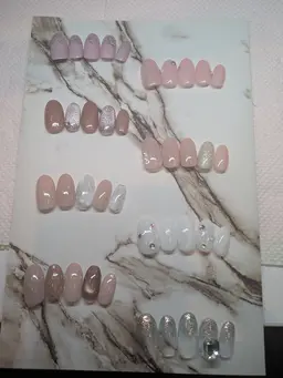 オフあり定額シンプルネイル