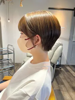 【朝がラクに】前髪ストレート＋似合わせカット