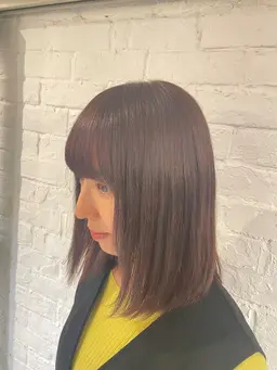 縮毛矯正+2stトリートメント