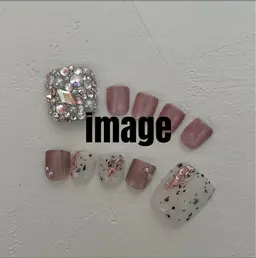 新規　【foot】🌼オフなし🌼【練習モデル】全体アート