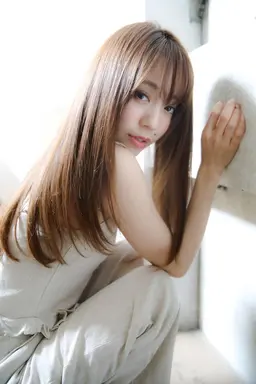 ̳^.  ̫ .^ ̳♡⃛🎀🎶《初回限定》カット＋カラー＋縮毛矯正\13750