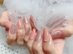 【Hand70分】当店1ヵ月以内付け替えオフ込み！シンプルアート2本付き！プチコース6000円