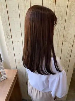 オーガニックカラー × ハホニコトリートメント🎀