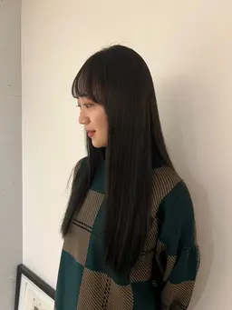 “ブリーチ毛要相談”カット+縮毛矯正