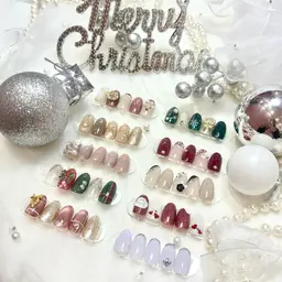 【HAND】オフなし⭐️《期間限定》クリスマスネイル🎅🎄