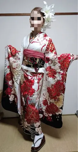 振袖レンタル+襟足シェービング+着付けヘアセット