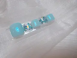 ♪Foot【Jrネイリスト】★オフ無し★フット◆デザインネイル