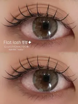 マツエク【 Flat lash 】100​〜​120本 🪩