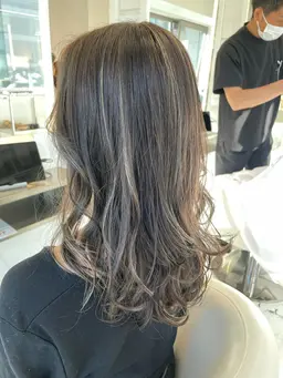 【立体感抜群‼️話題の白髪ぼかしにも👩‍🦳】✨カット＋3Dカラー＋2stepトリートメント💇‍♀️✨