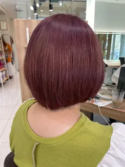 ケアブリーチ➕ダブルカラー‪