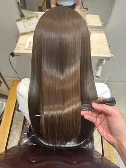 髪質改善ストレート✨